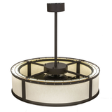 Top angled lit view highlighting LED illumination and fan design.