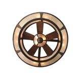 Bottom view of Sutter Chandel-Air showing circular light pattern.