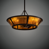 Sutter Chandel-Air glowing warmly in ambient room lighting.