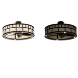 Side-by-side comparison of T Mission Chandel-Air in lit and dim light modes.