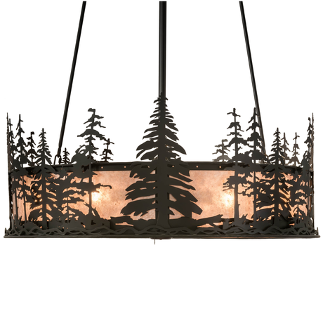 Side lit view emphasizing tree cutouts and soft diffused lighting.