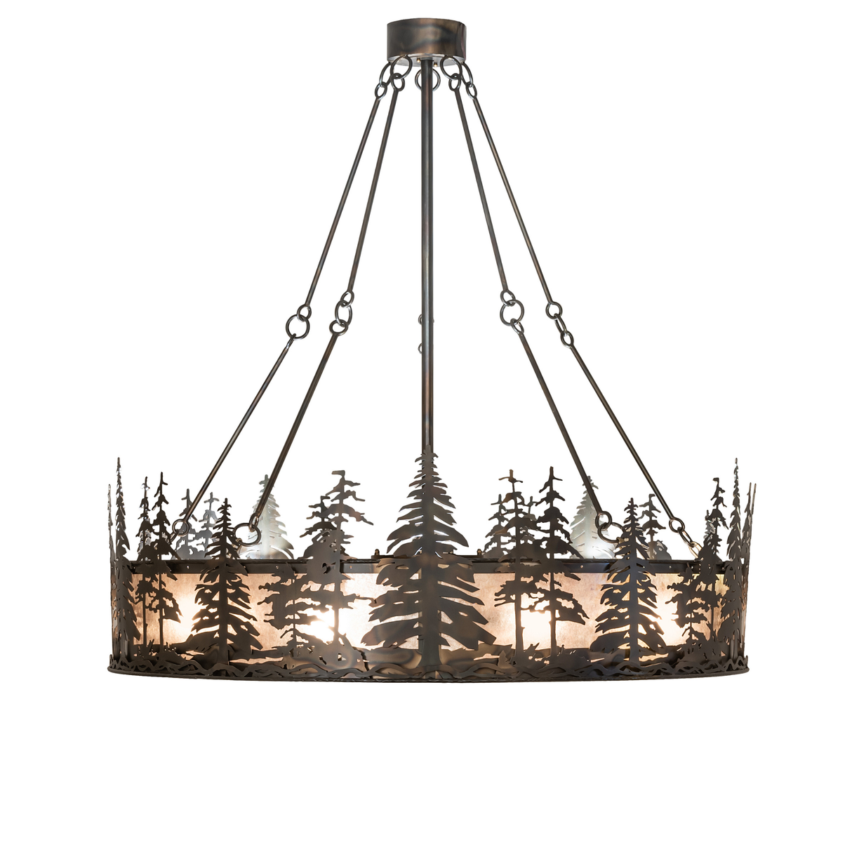 Side profile of Tall Pines Chandel-Air with forest-inspired detailing.