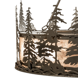 Top section showing canopy, chains, and support rods of Tall Pines Chandel-Air.