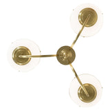 Bottom view of Toccata chandelier frame.