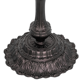 Decorative Victorian lamp base with ornate detailing.