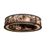 Front view of Whispering Pines Chandel-Air showing pinecone design.