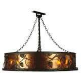 Side profile of Whispering Pines Chandel-Air with pine branch motif.